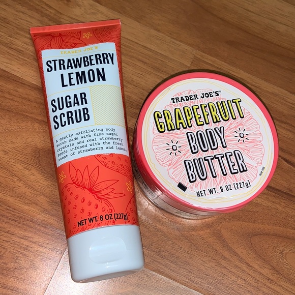 NWT Trader Joe’s Bundle: Body Butter & Sugar Scrub - Picture 1 of 7